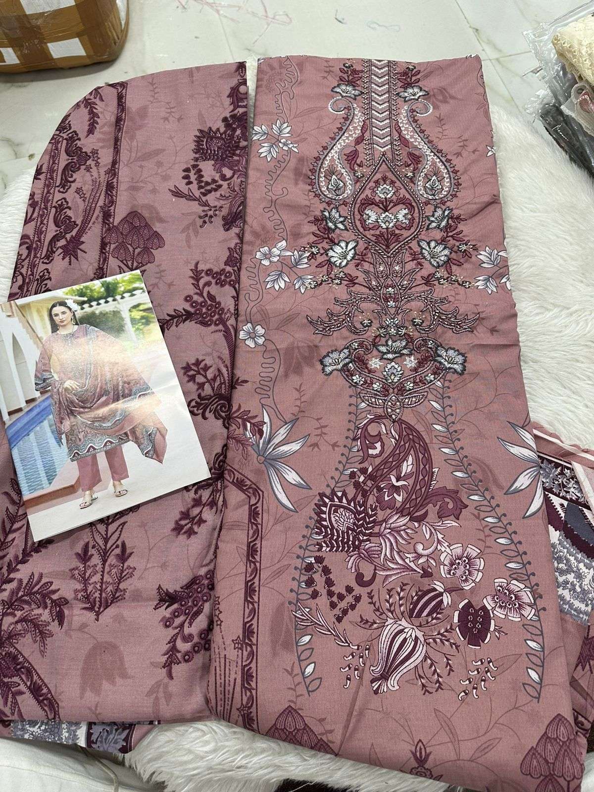 Falah Premium Cotton Collection Code - 26058 By Falah Designer Suits